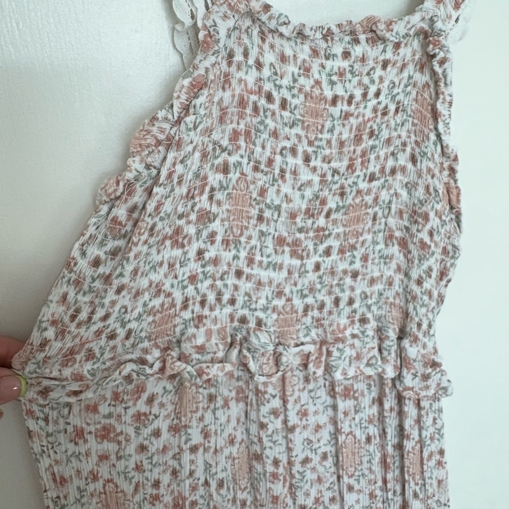 Hippie Rose Pink Floral Midi Dress - Picture 4 of 7